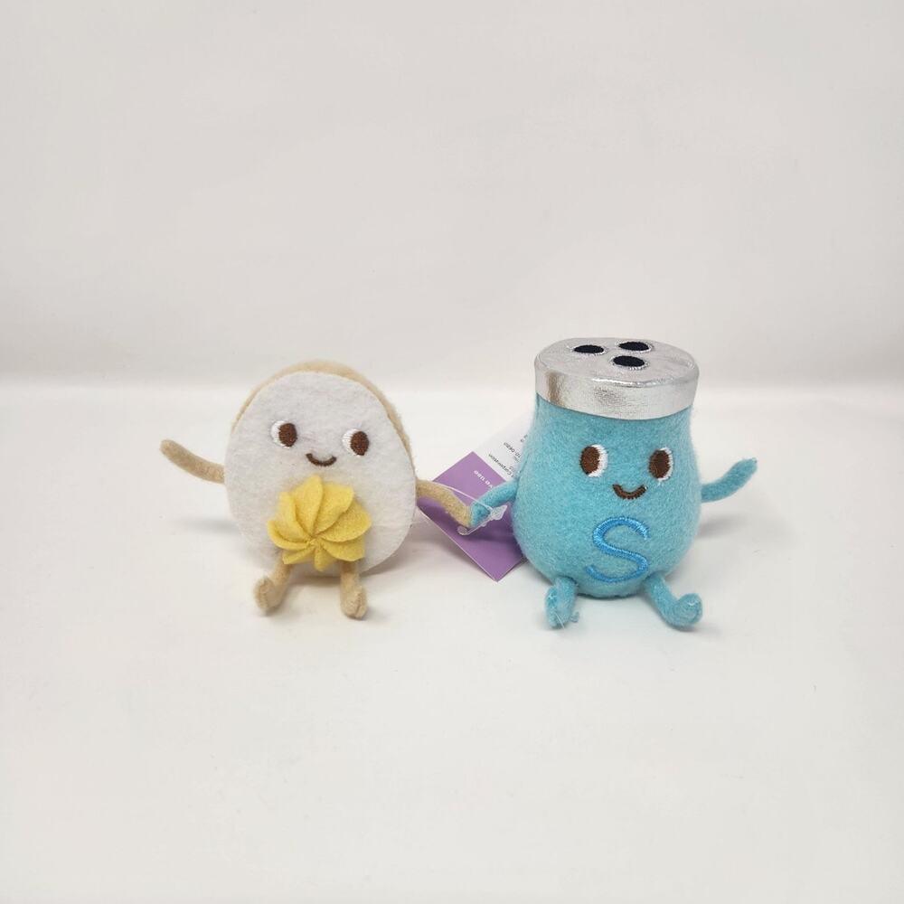 Felt Egg and Salt Duo Easter Figurine